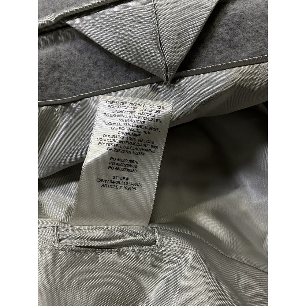 Wilfred 'The Cocoon' Gray Coat Size XS - Picture 5 of 5